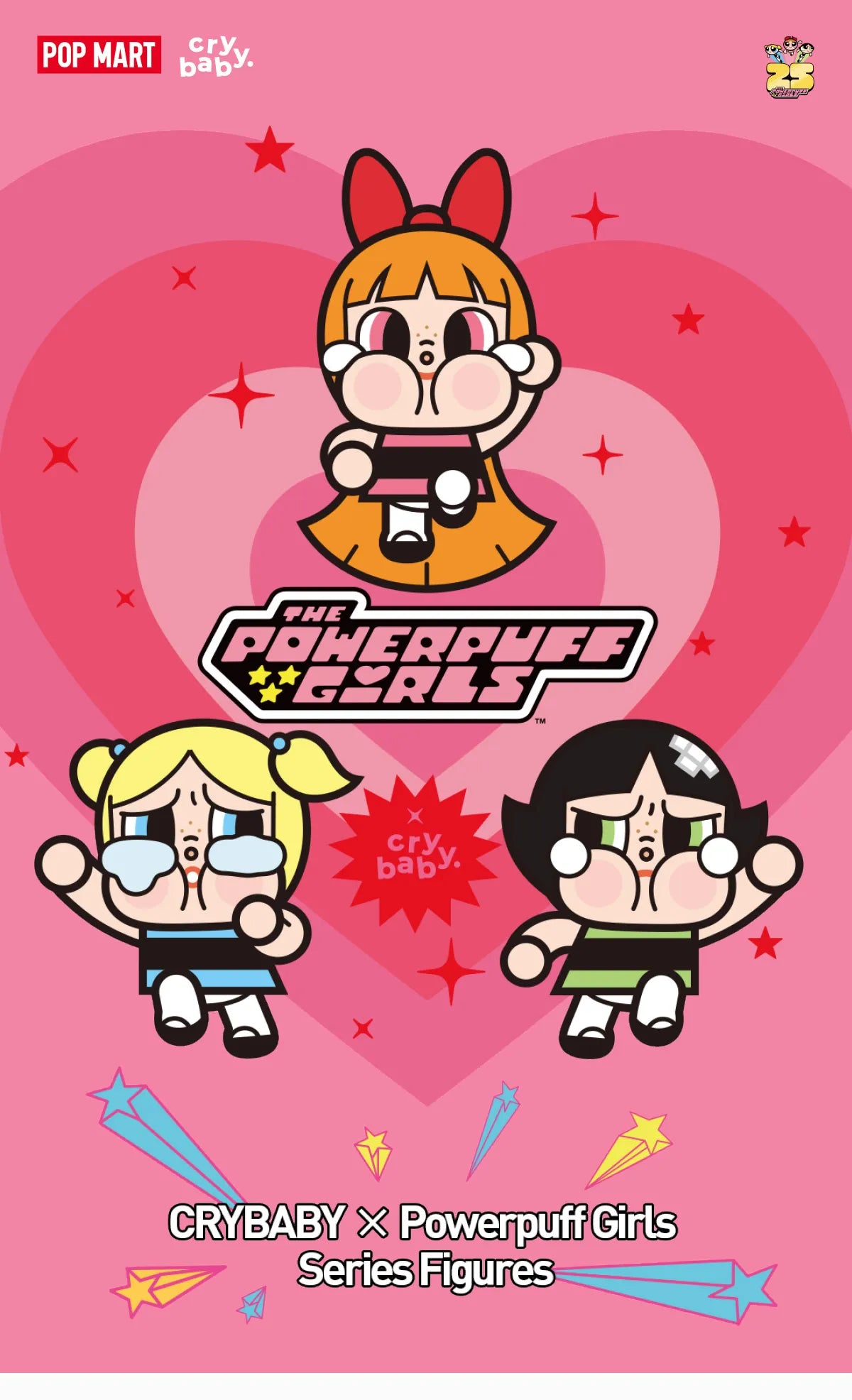 CRYBABY x Powerpuff Girls Series Figures (open box)
