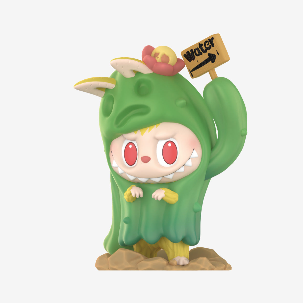 THE MONSTERS Almost Hidden Series Figures-Cactus(open box)