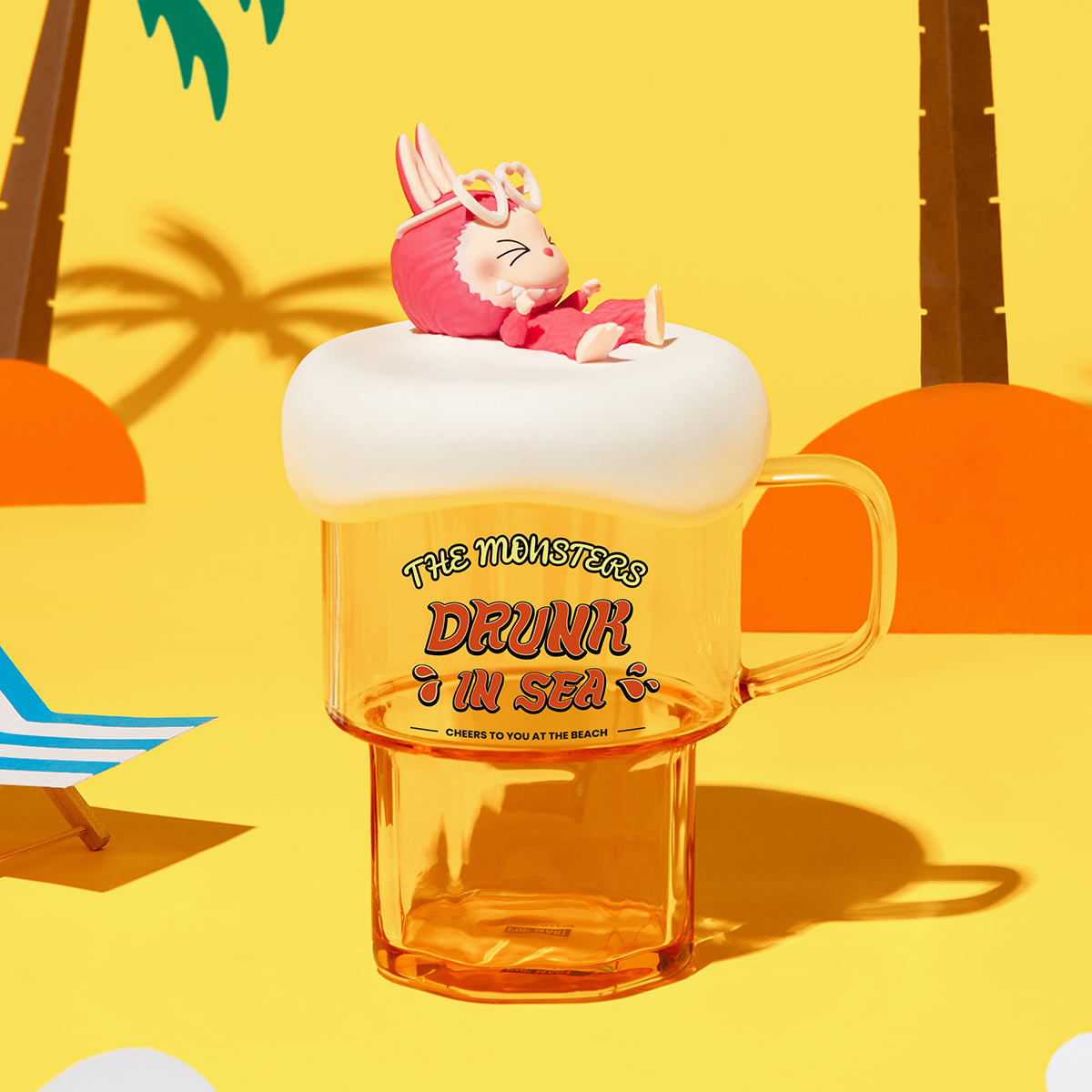 POP MART THE MONSTERS Enchanted by the Seaside Series-Glass