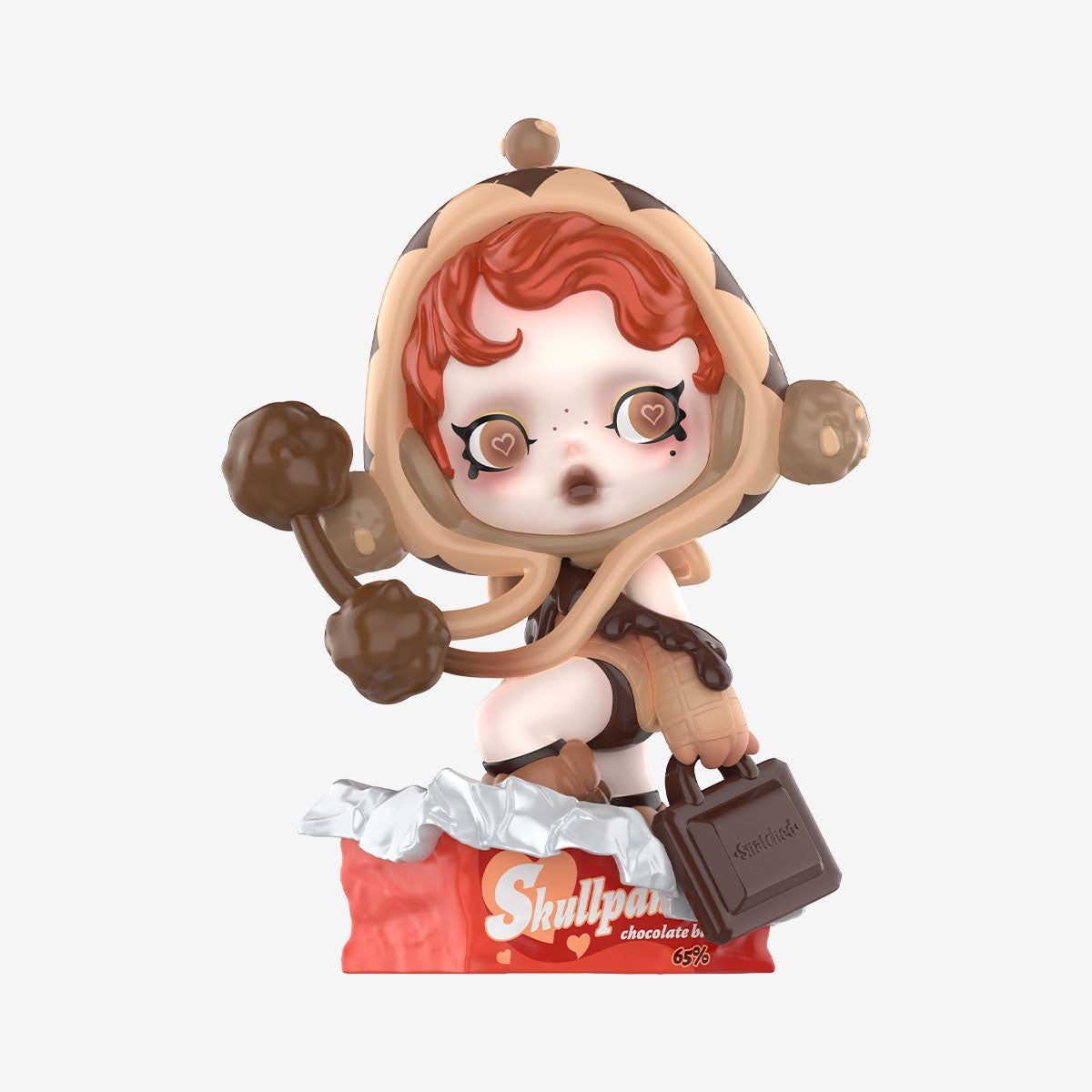 SKULLPANDA Tell Me What You Want Series Figures-On Schedule(open box) –  Virtue Gift Shop