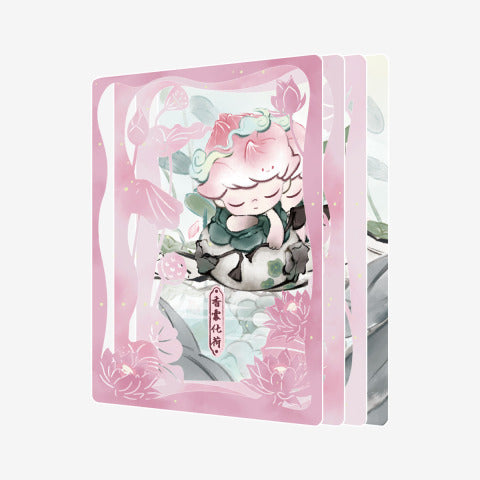 DlMOO Stories in the Cup Series Figures (open box)