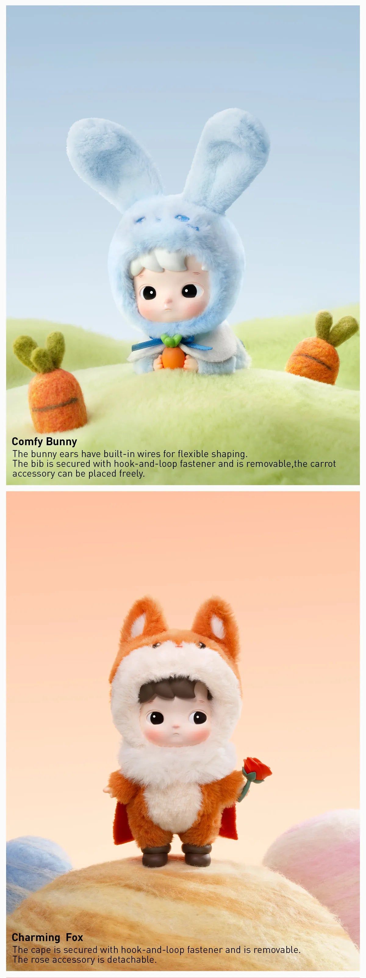 HACIPUPU Snuggle With You Series Figures - Comfy Bunny (Confirmed Style)