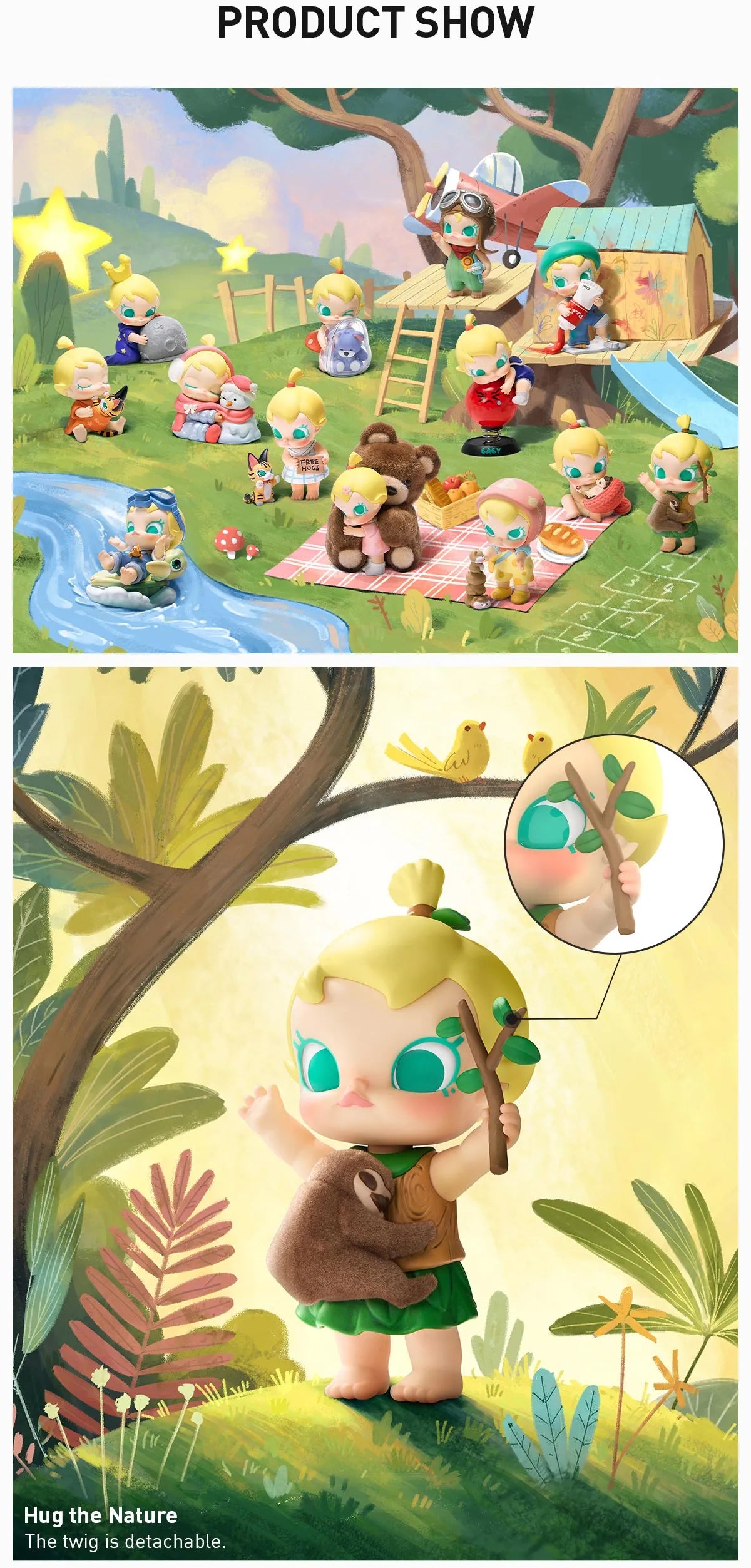 Baby Molly My Huggable Discovery Series Figures - A Free Hug (Confirmed Style)