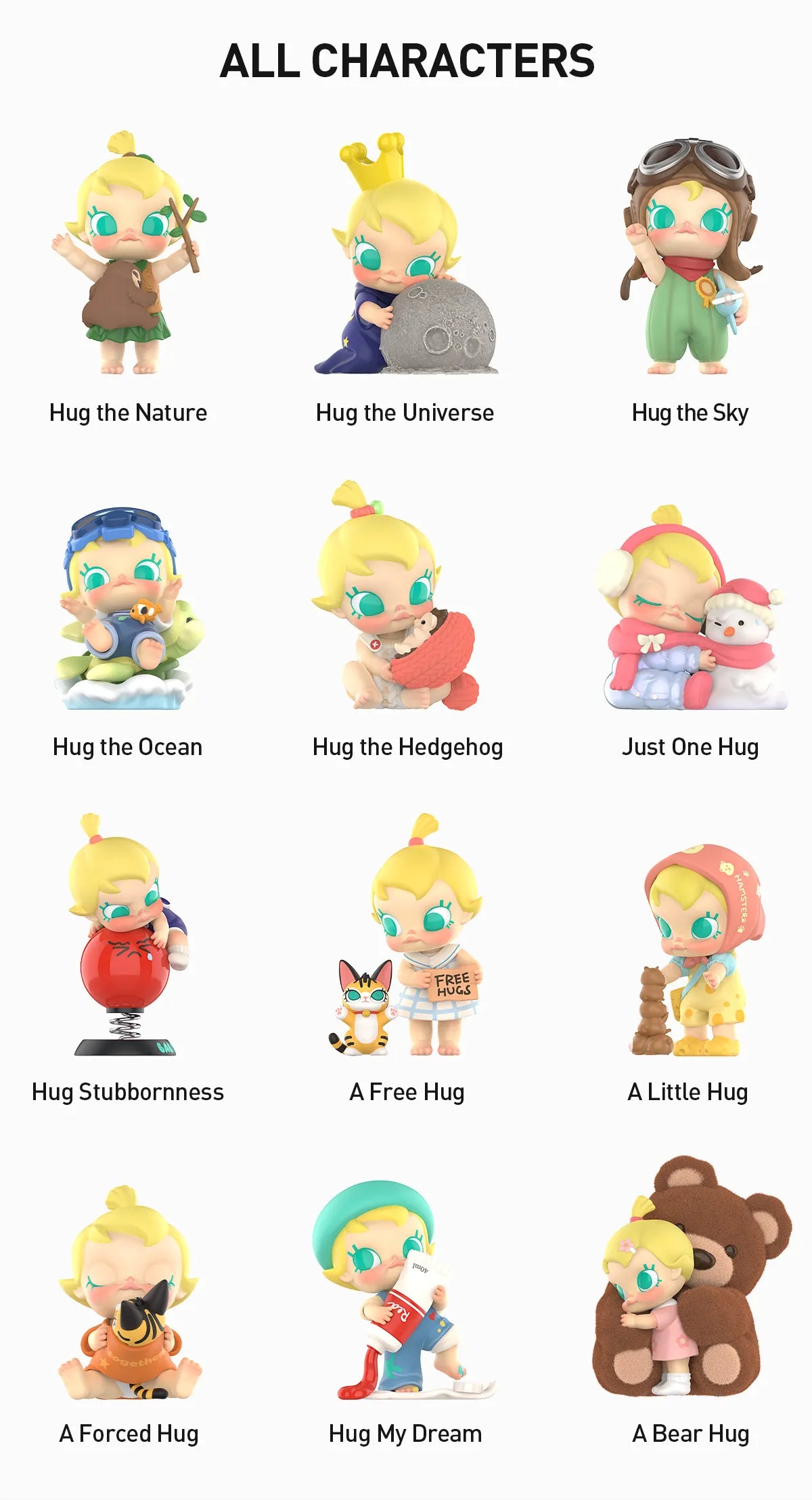 Baby Molly My Huggable Discovery Series Figures - Hug the Universe (Confirmed Style)