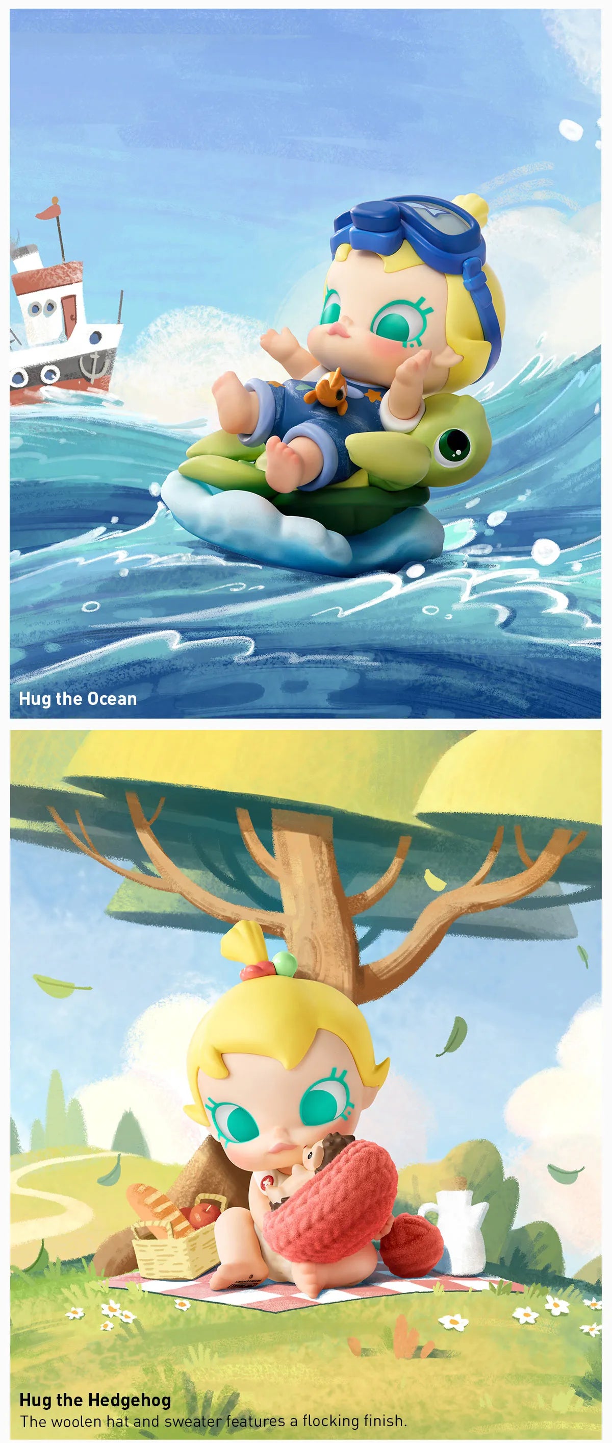 Baby Molly My Huggable Discovery Series Figures - Hug the Universe (Confirmed Style)