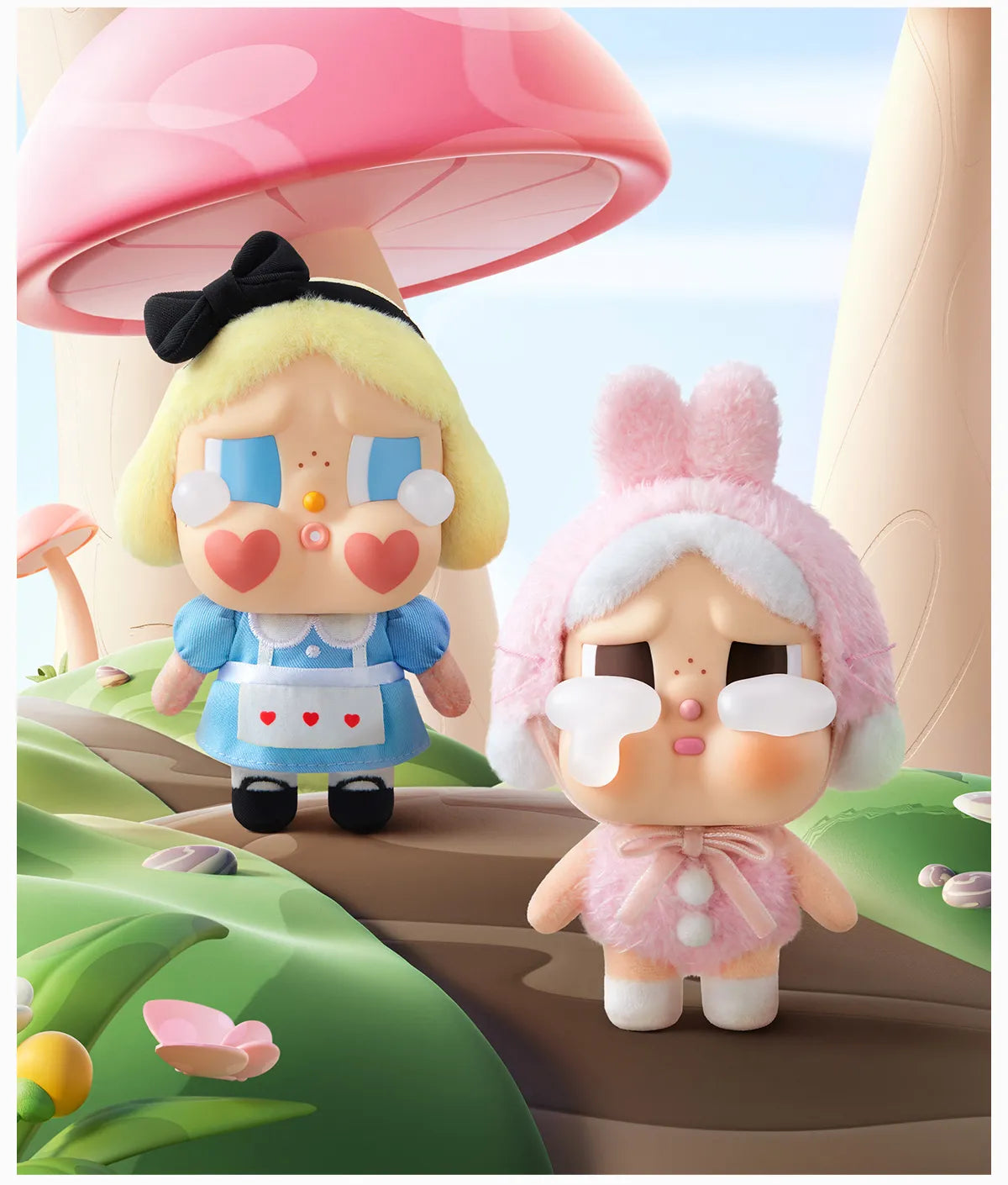 CRYBABY Crying Again Series-Vinyl Face Plush Blind Box (open box)
