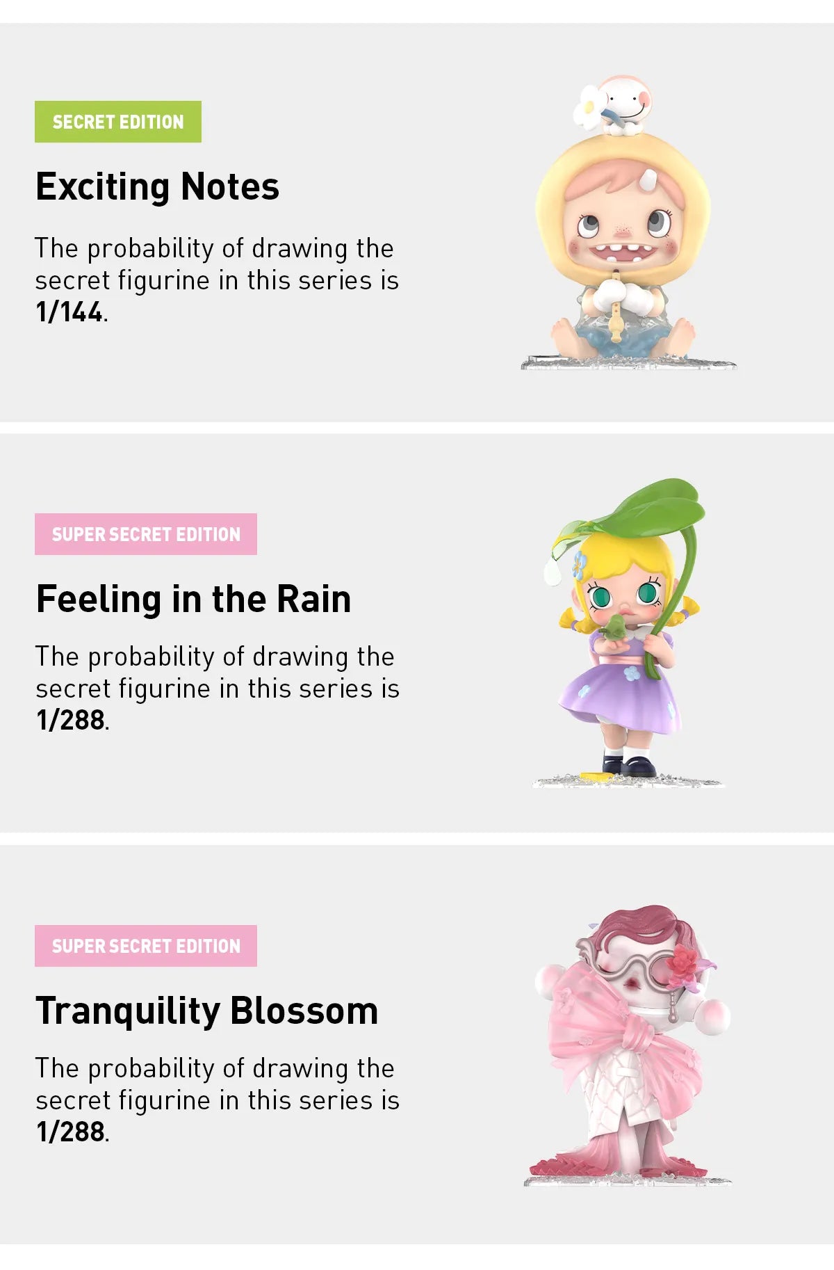 Pop Mart Hand in Hand Series Figures Figures - Navigating in Dew (Confirmed Style)