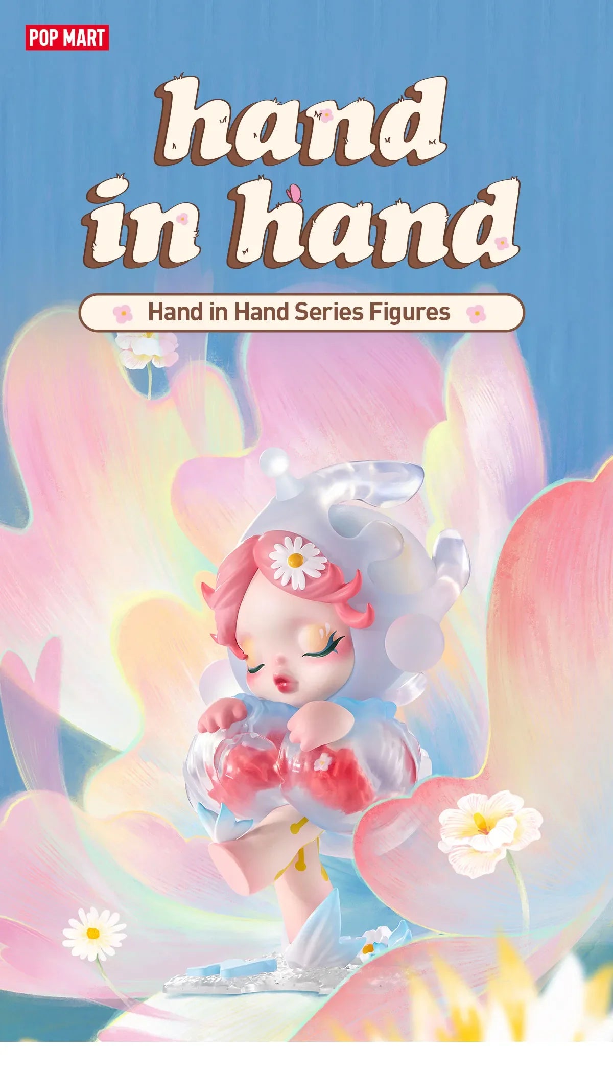Pop Mart Hand in Hand Series Figures Figures - Trying to Think (Confirmed Style)