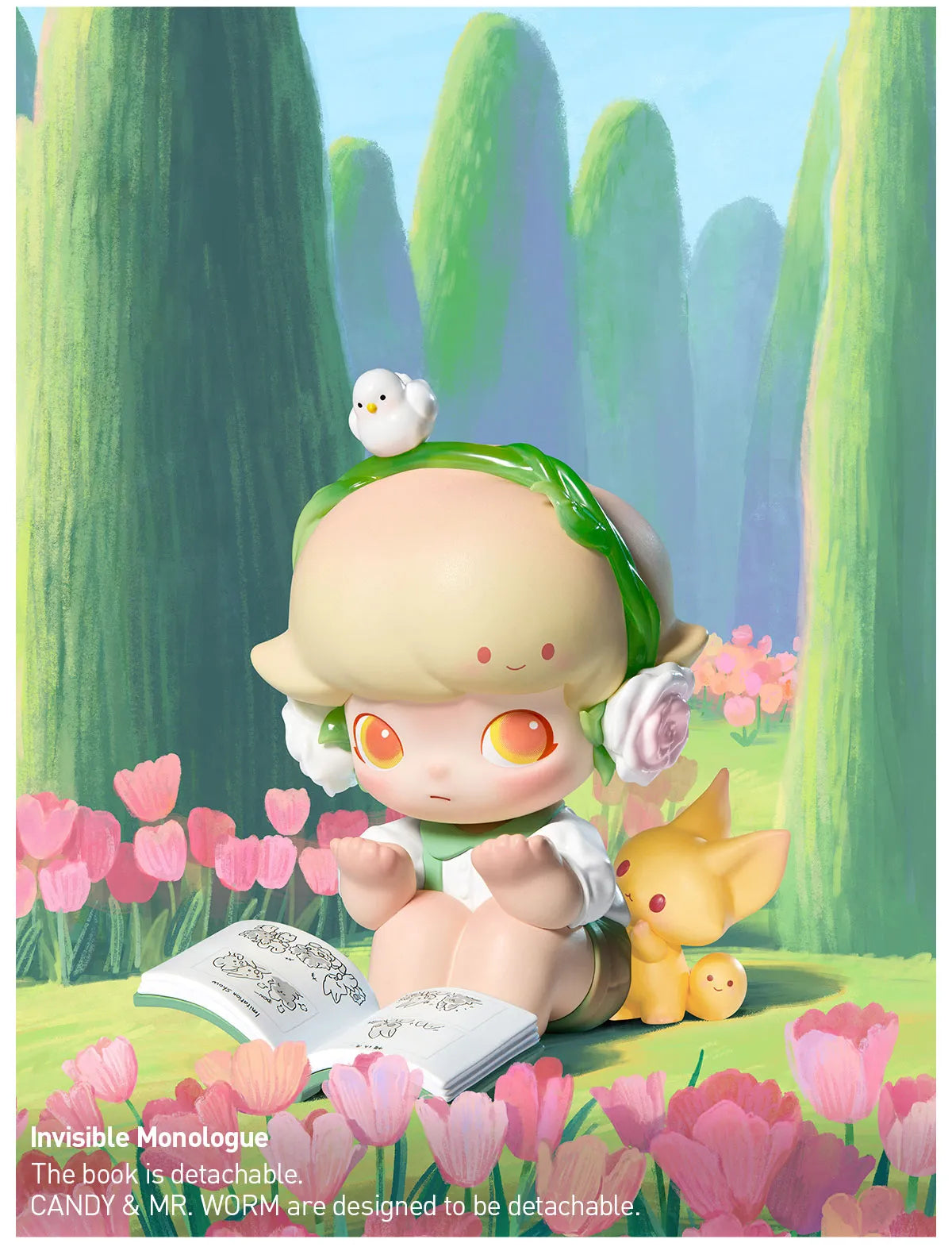 Pop Mart Hand in Hand Series Figures Figures - Navigating in Dew (Confirmed Style)