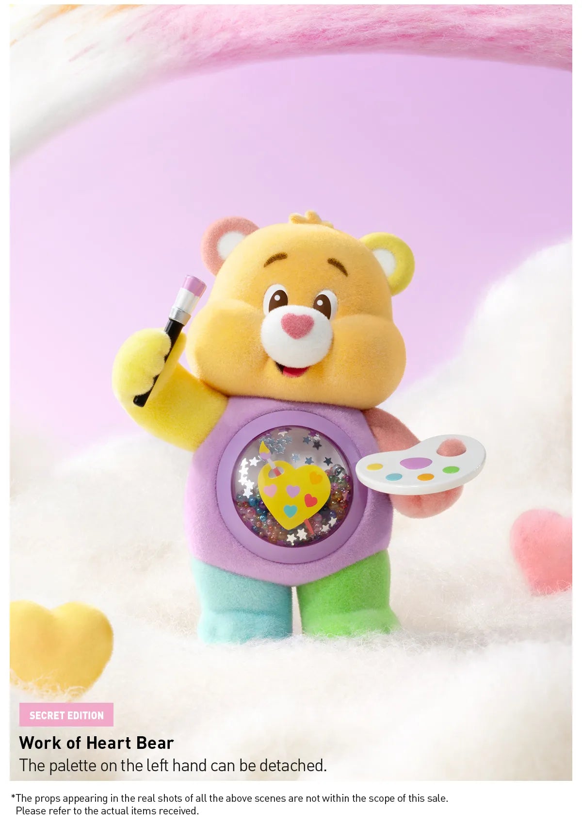 Care Bears Colorful Hugs Series Figures - Grumpy Bear (Confirmed Style)
