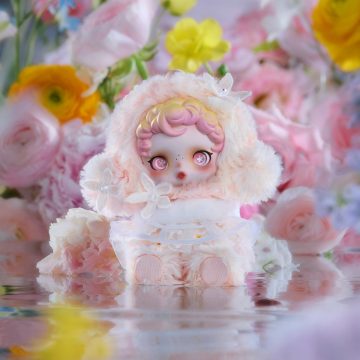 θSKULLPANDA L'impressionnisme Series Plush Doll - Windflower (Confirmed Style)