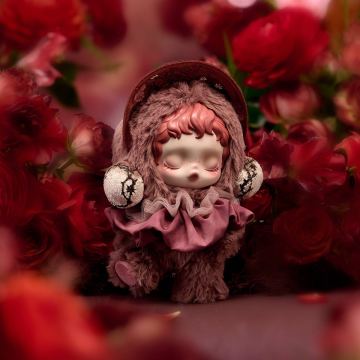θSKULLPANDA L'impressionnisme Series Plush Doll - Windflower (Confirmed Style)