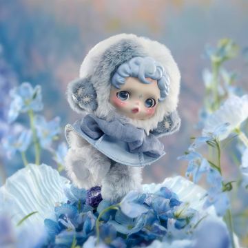 θSKULLPANDA L'impressionnisme Series Plush Doll - Windflower (Confirmed Style)