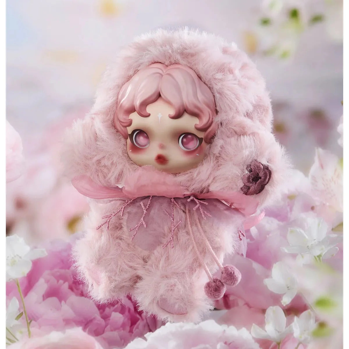 θSKULLPANDA L'impressionnisme Series Plush Doll - Windflower (Confirmed Style)