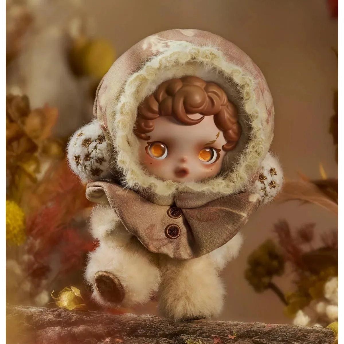 θSKULLPANDA L'impressionnisme Series Plush Doll - Windflower (Confirmed Style)