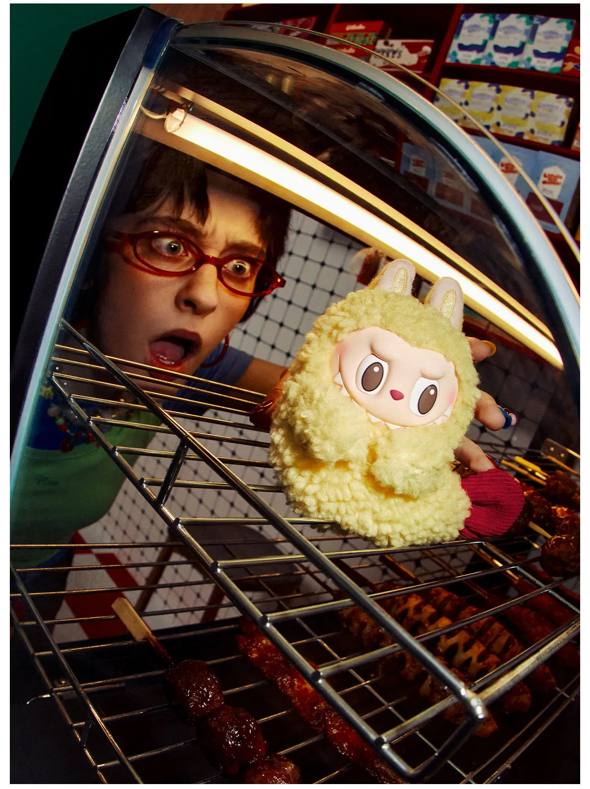THE MONSTERS Wacky Mart Series-Earphone Case