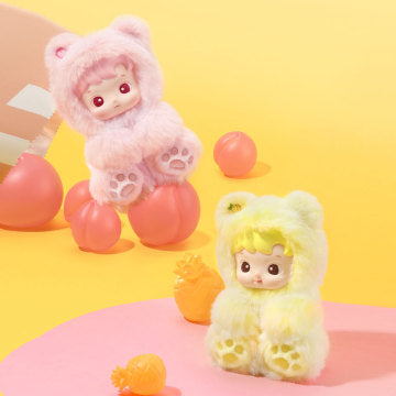 HACIPUPU Gummy Bear Series-Vinyl Plush Pendant Blind Box - Cherry Flavor (Confirmed Style)