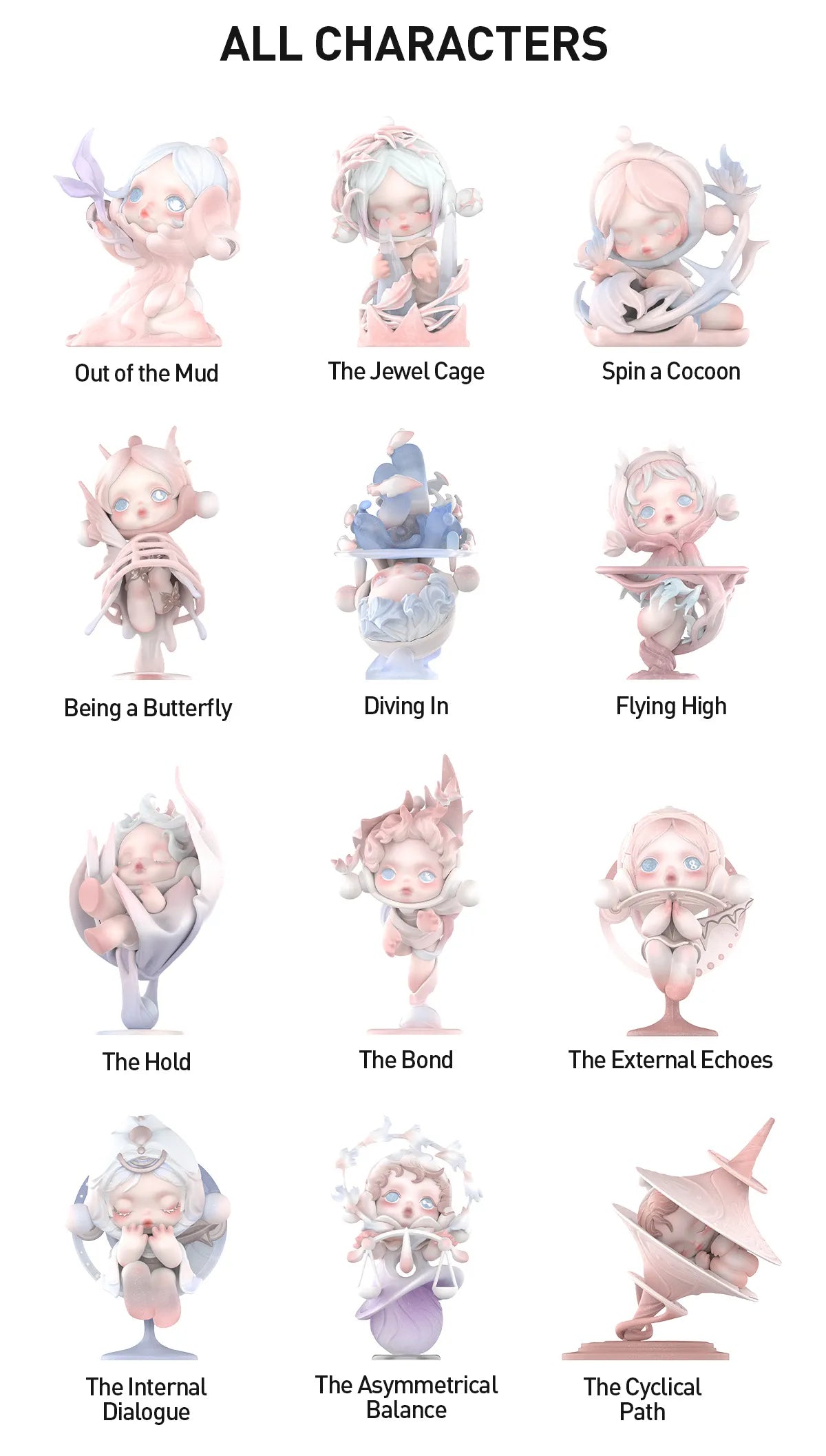 SKULLPANDA The Paradox Series Figures - The External Echoes (Confirmed Style)