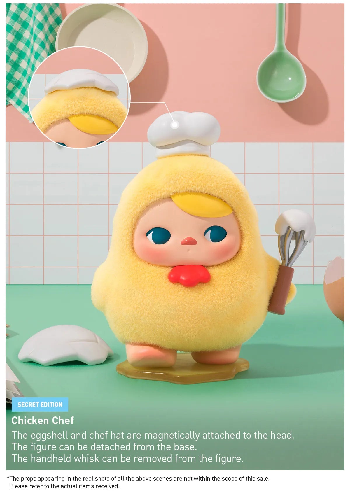 PUCKY Egg Beanie Series Figures - Egg Waffle Cone (Confirmed Style)