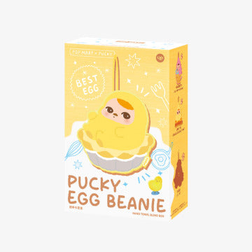 PUCKY Egg Beanie Series-Hand Towel Blind Box- SCRAMBLEDEGG TOAST (Confirmed Style)
