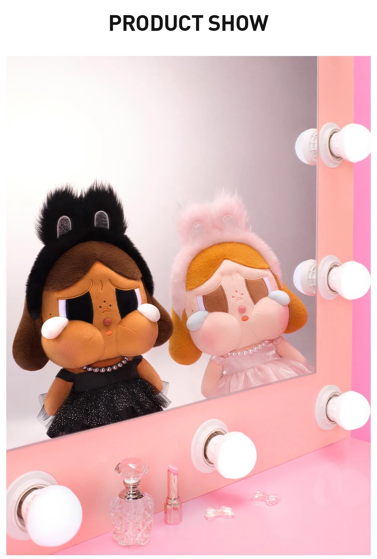 CRYBABY SHINY SHINY SERIES-Plush Doll - Black