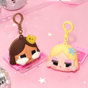 CRYBABY SHINY SHINY Series-Earphone Case - Brown