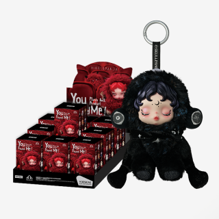 SKULLPANDA You Found Me! Series Plush Doll Pendant - Ratty Bear (Confirmed Style)