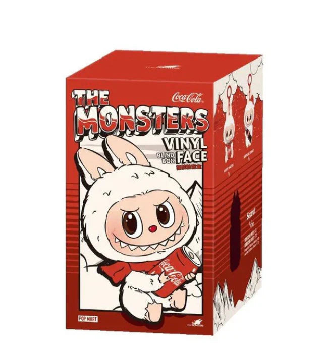 THE MONSTERS COCA-COLA SERIES-Vinyl Face Blind Box (open box)