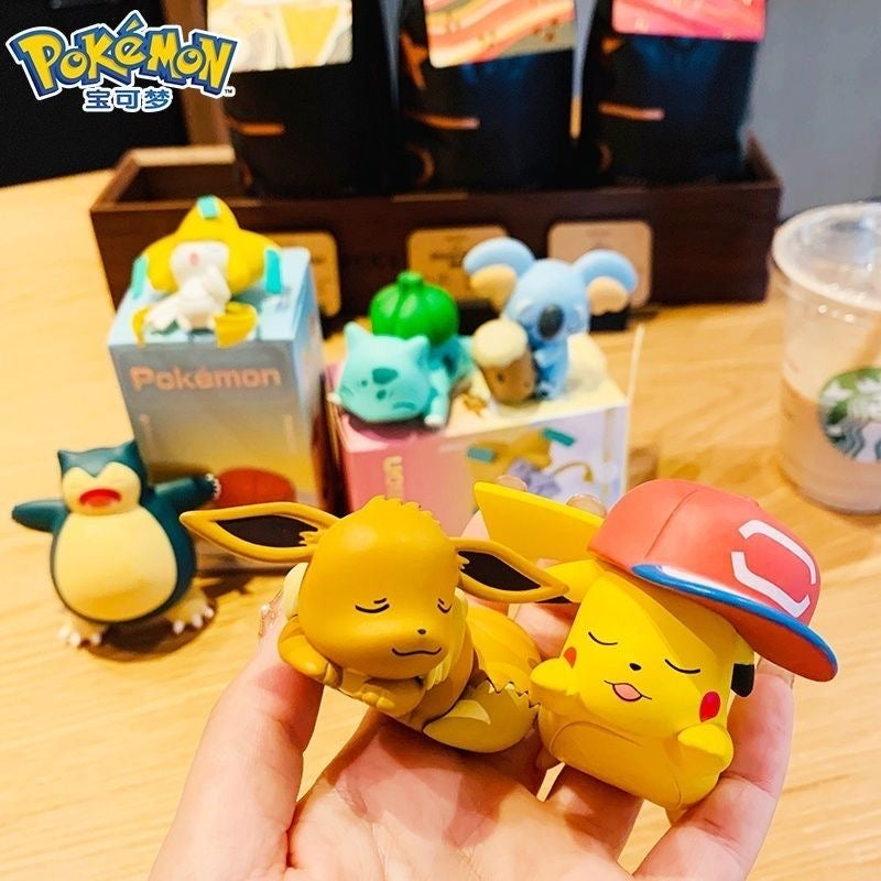 Pokemon Sleeping Blind Box Action Figure (Whole Set of 6)