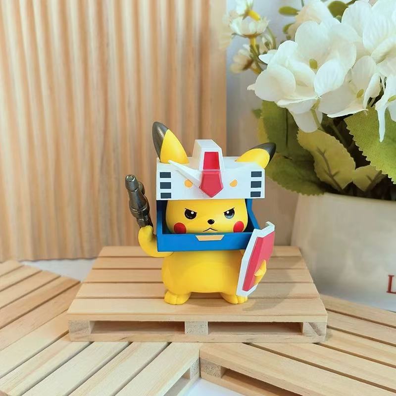 Pokemon X Gundam Blind Box Action Figure