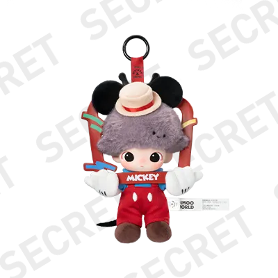 DIMOO WORLD x DISNEY Series-Vinyl Plush Keychain Blind Box (open box)