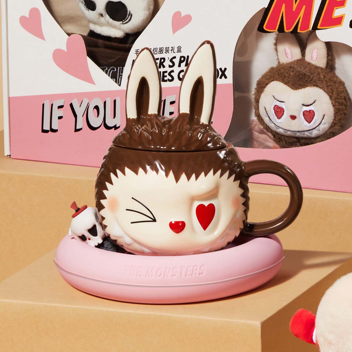 POP MART THE MONSTERS Catch Me If You Like Me Series-Ceramic Cup