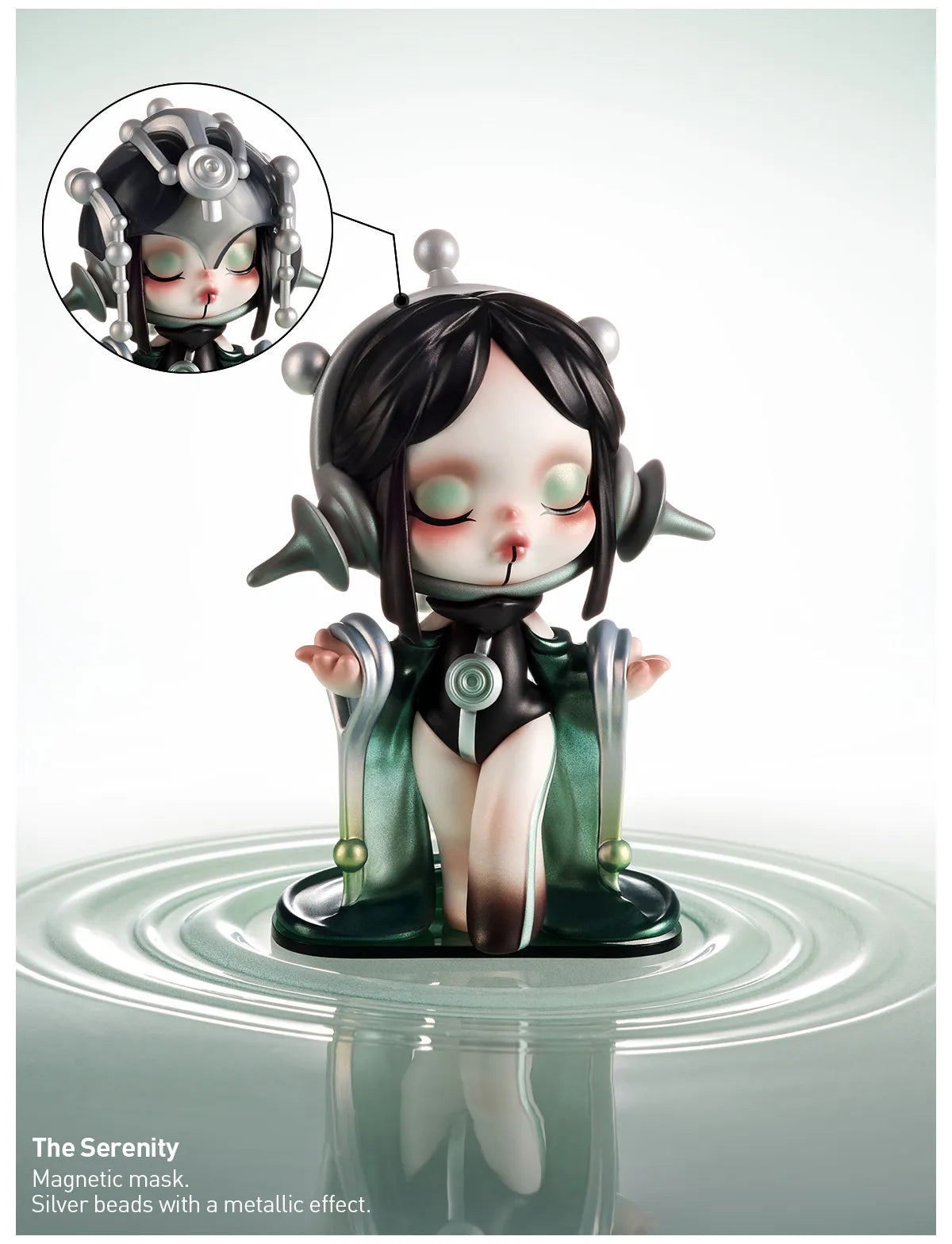 SKULLPANDA The Sound Series Figures-The Serenity(open box)