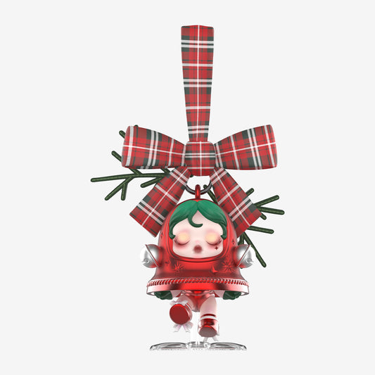 SKULLPANDA Tell Me What You Want Series Figures-Jingle All the Way(red)(secret edition)(open box)