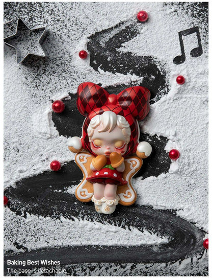 SKULLPANDA Tell Me What You Want Series Figures-Baking Best Wishes(open box)