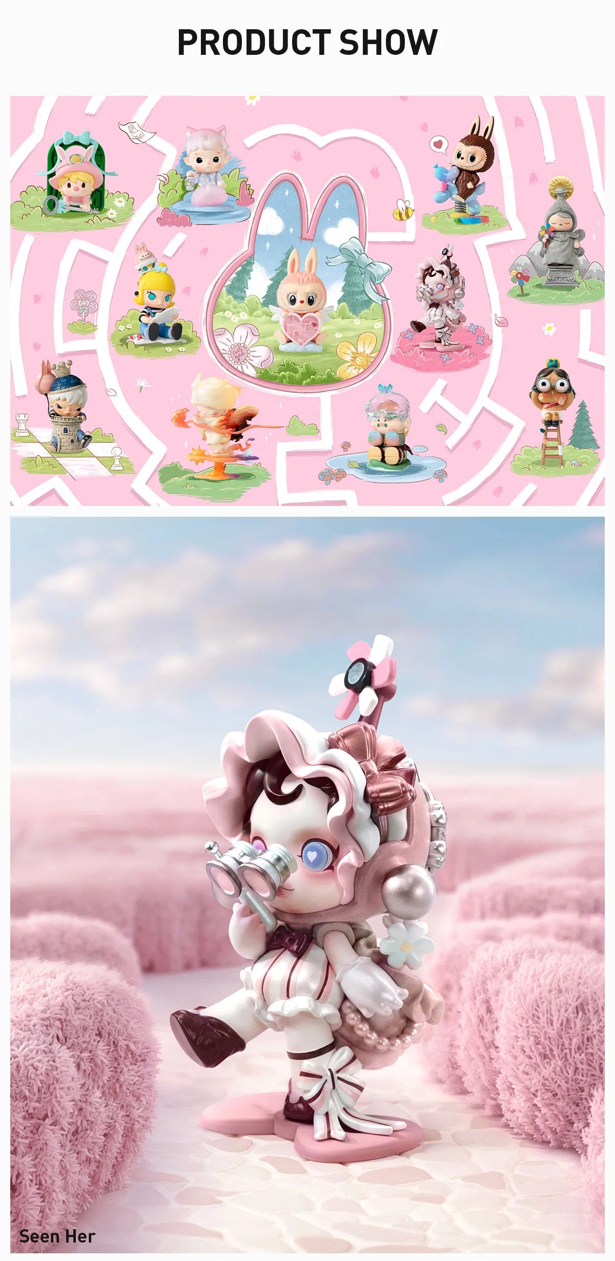 Finding MOKOKO Series Figures (open box)