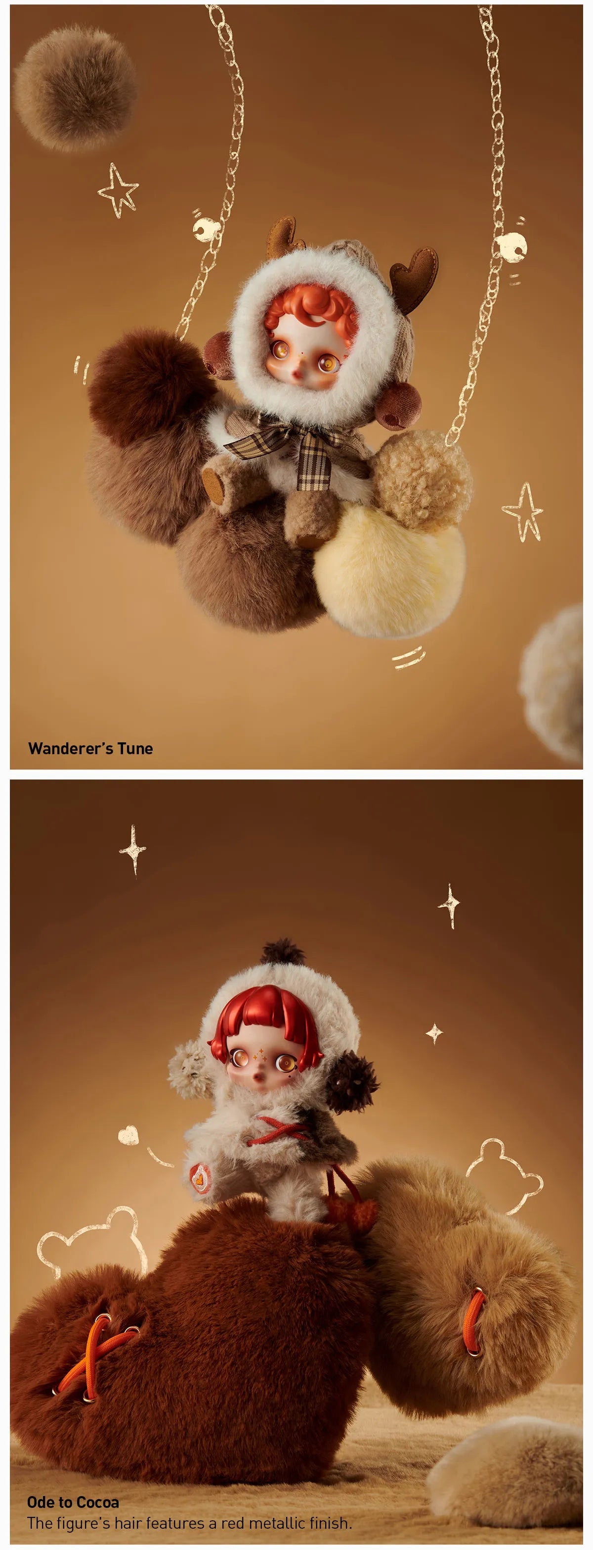 SKULLPANDA Winter Symphony Series Plush