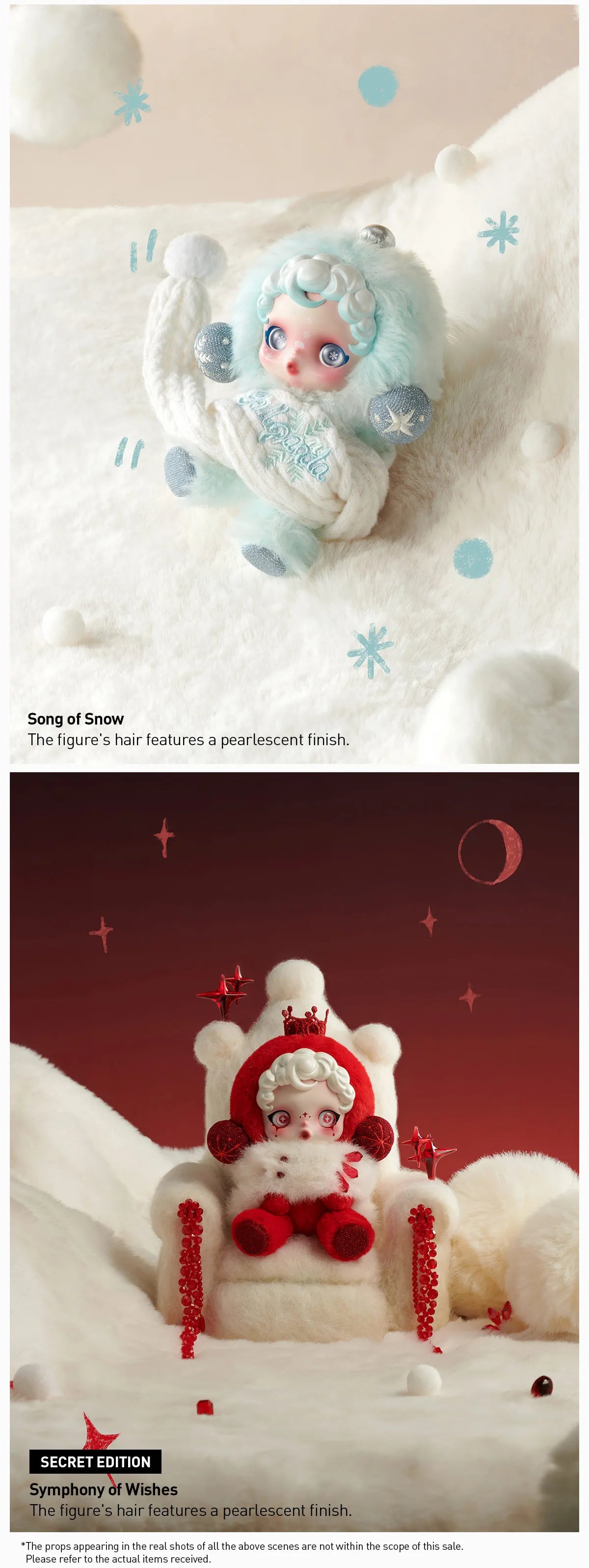 SKULLPANDA Winter Symphony Series Plush