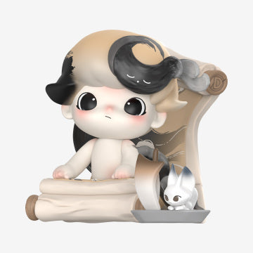 DlMOO Stories in the Cup Series Figures (open box)