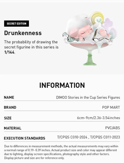 DlMOO Stories in the Cup Series Figures (open box)