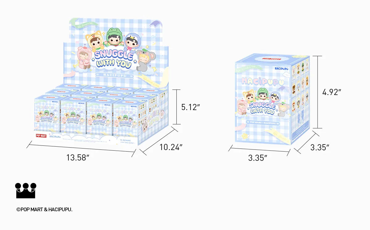 HACIPUPU Snuggle With You Series Figures - Cute Tiger Cub (Confirmed Style)