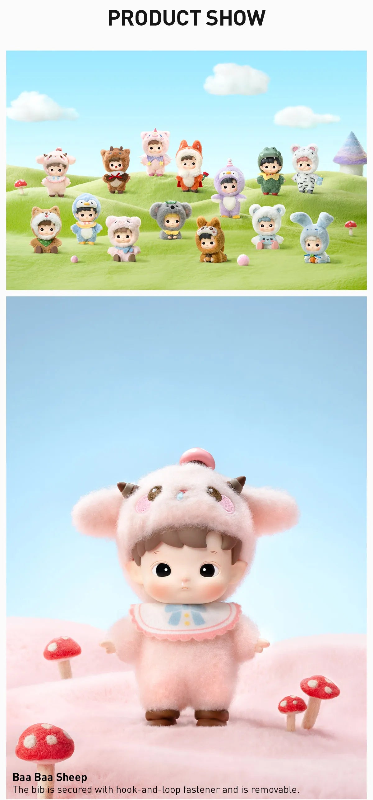 HACIPUPU Snuggle With You Series Figures - Charming Fox (Confirmed Style)