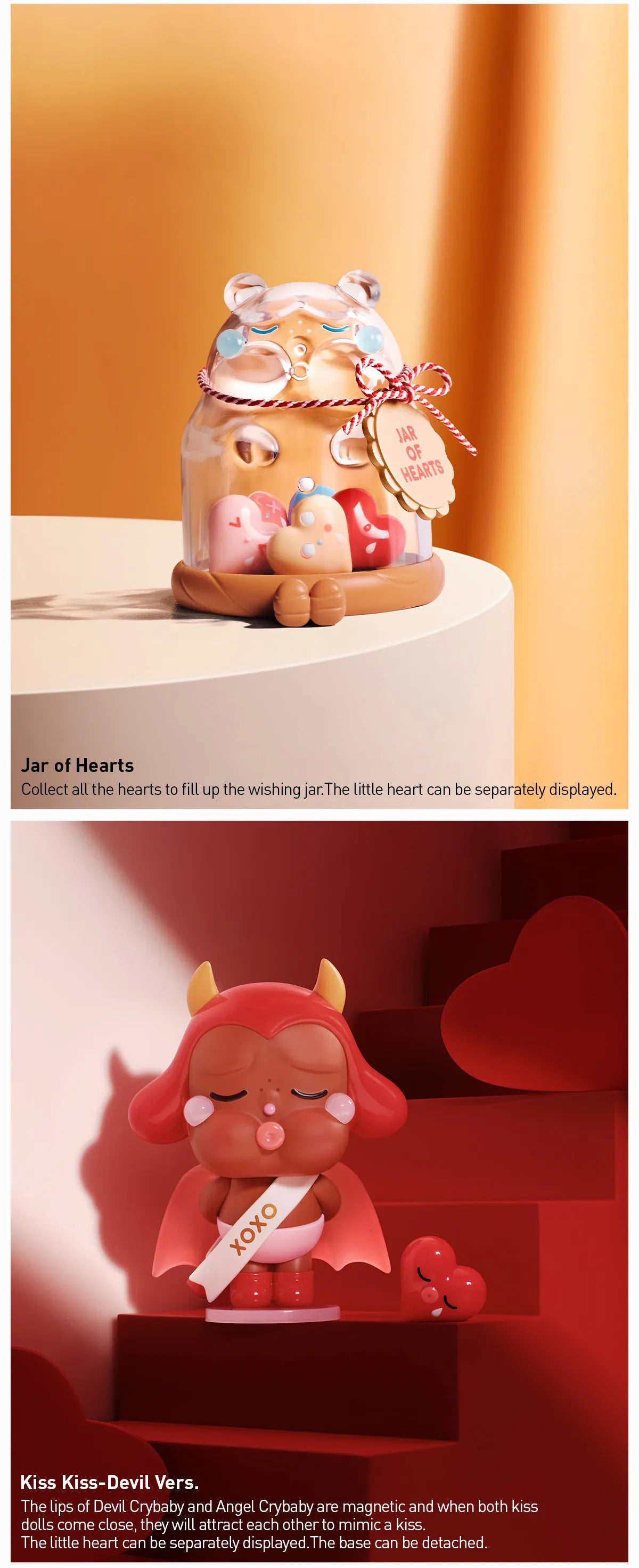 CRYBABY Crying For Love Series Figures (open box)
