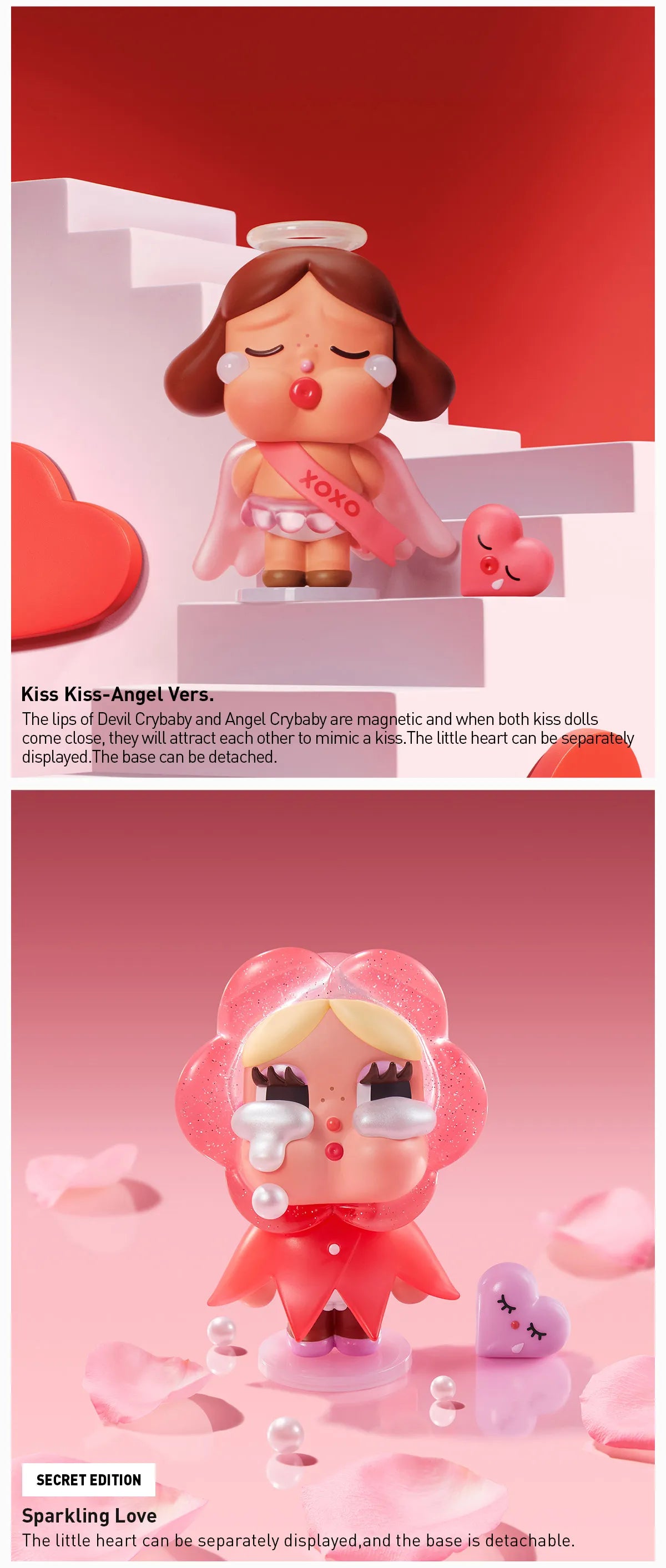 CRYBABY Crying For Love Series Figures (open box)