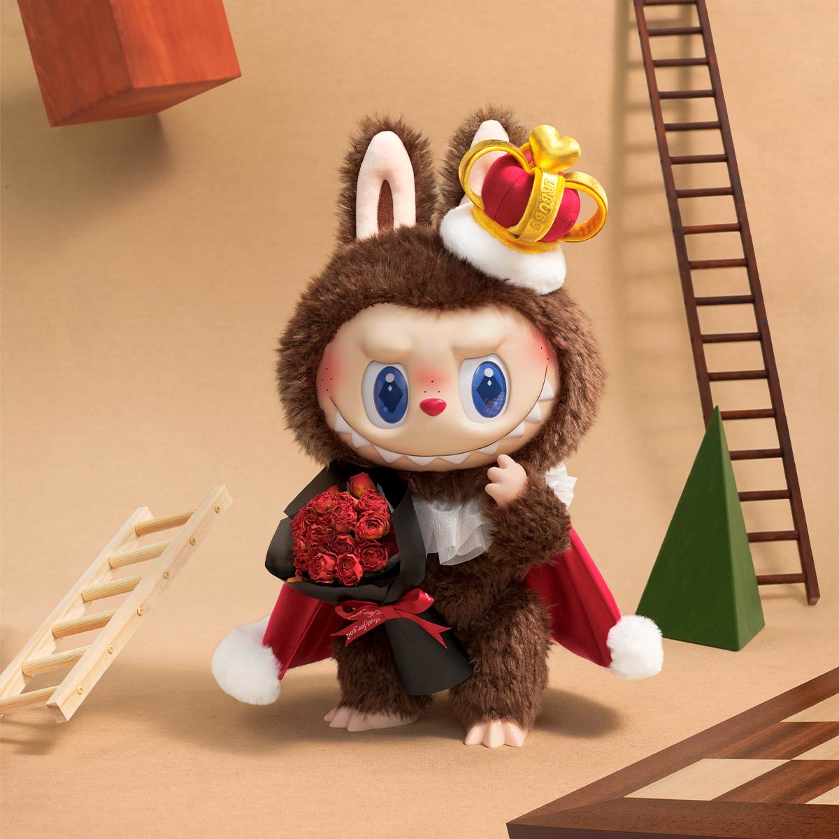 POP MART-THE MONSTERS Let's Checkmate Series-Vinyl Plush Doll
