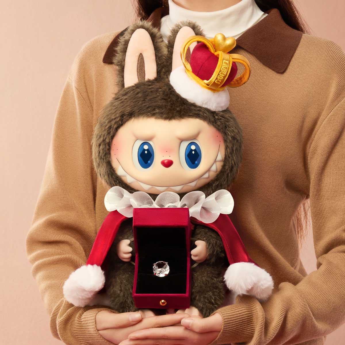 POP MART-THE MONSTERS Let's Checkmate Series-Vinyl Plush Doll
