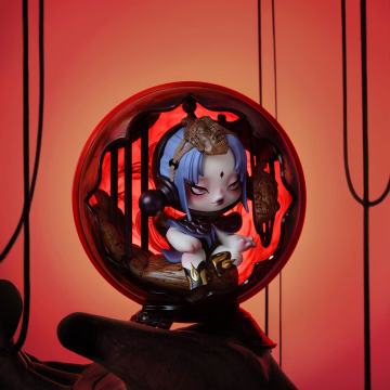 SKULLPANDA The Mirage Series Figures (open box)