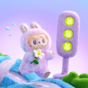 POP MART THE MONSTERS - Big into Energy Series-Vinyl Plush Pendant Blind Box - Happiness (Confirmed Style)
