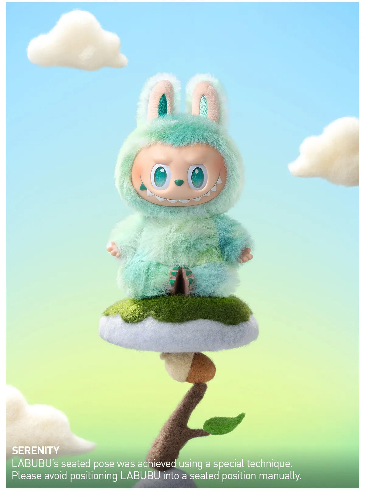 POP MART THE MONSTERS - Big into Energy Series-Vinyl Plush Pendant Blind Box - Happiness (Confirmed Style)