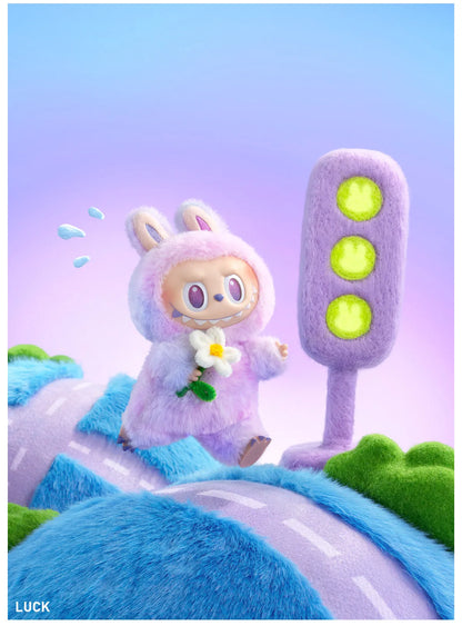 POP MART THE MONSTERS - Big into Energy Series-Vinyl Plush Pendant Blind Box - Happiness (Confirmed Style)